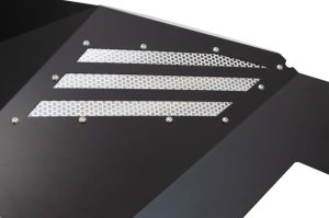 Jeep Wrangler Inner Fender Kit - Front - Fishbone Offroad - Black Powdercoat - `18-`27